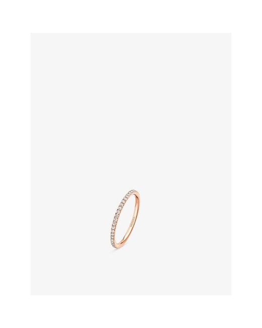 Messika White Gatsby Small Wedding 18Ct And 0.26Ct Diamond Ring