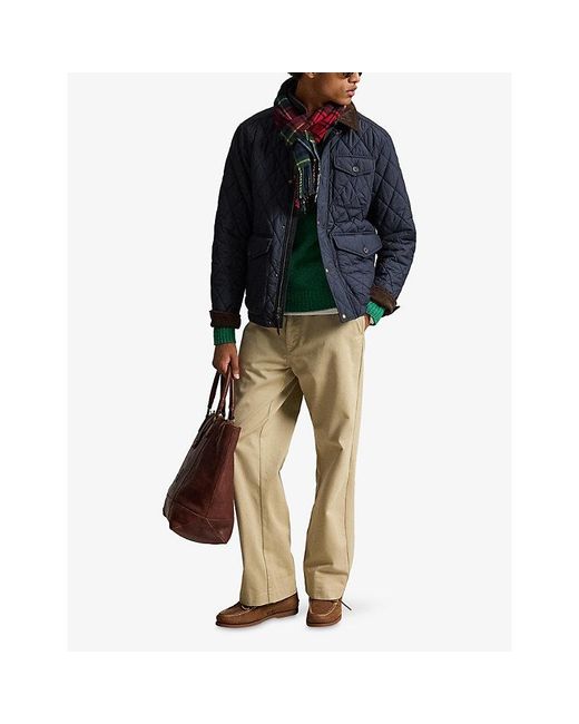 Polo Ralph Lauren Blue Beaton Quilted Shell Jacket for men