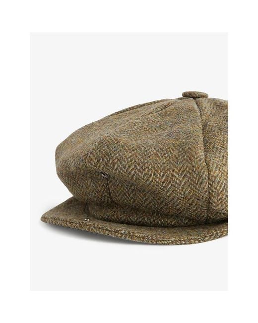 Dents Multicolor Durleigh Round-Crown Wool Cap for men