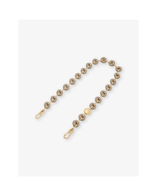 Loewe Metallic Donut Acetate Chain Strap