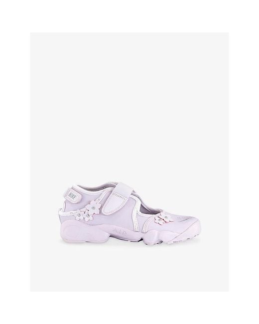 Nike Purple Air Rift Leather Trainers for men