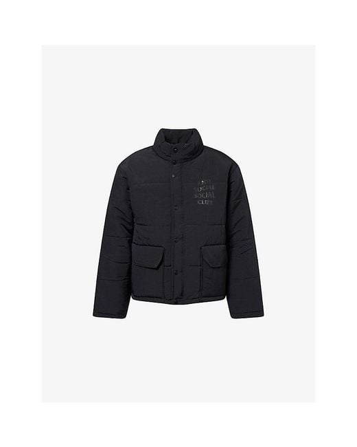 ANTI SOCIAL SOCIAL CLUB Blue Standard Issues Woven Jacket for men