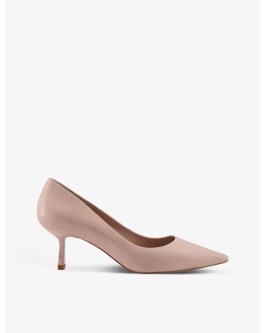 Dune Anastasia Leather Courts in Blush-Leather (Pink) | Lyst UK