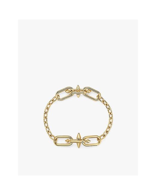 Tiffany & Co Metallic Titan By Pharrell Williams Medium Link Station 18Ct- Bracelet