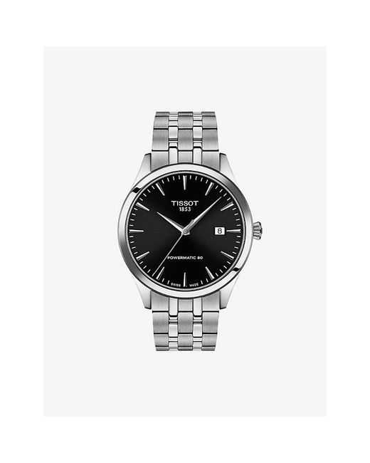 Tissot Metallic Classic Dream Stainless-Steel Automatic Watch 40Mm for men