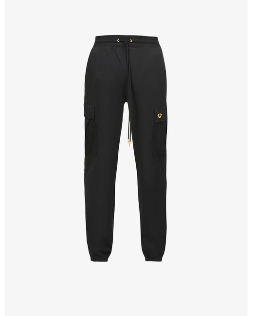 true religion logo jogging bottoms