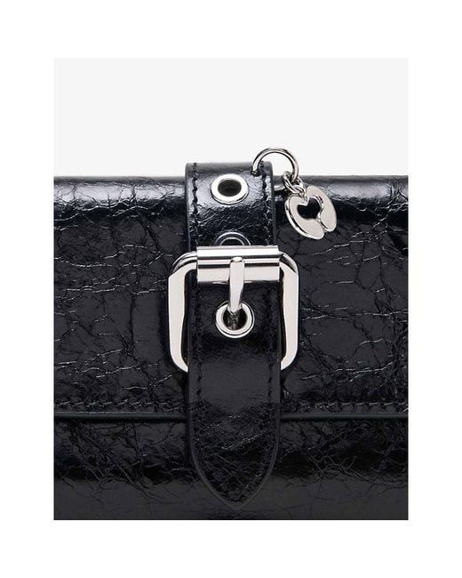 Maje Black Miss M Leather Wallet