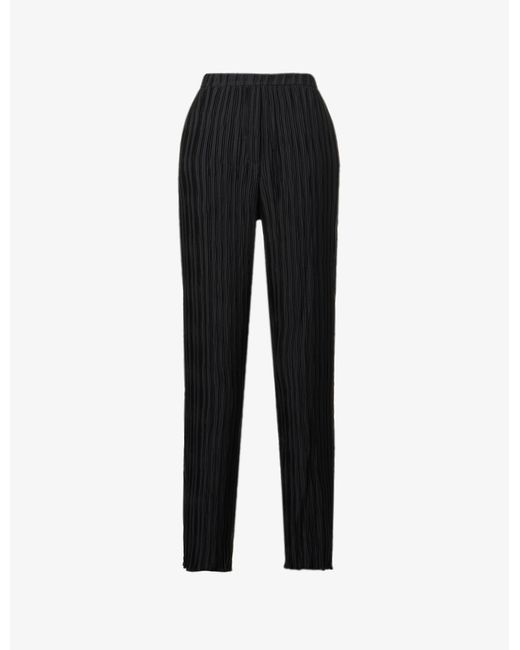 Jonathan Simkhai Synthetic Tessy Wide-leg Mid-rise Woven Trousers in