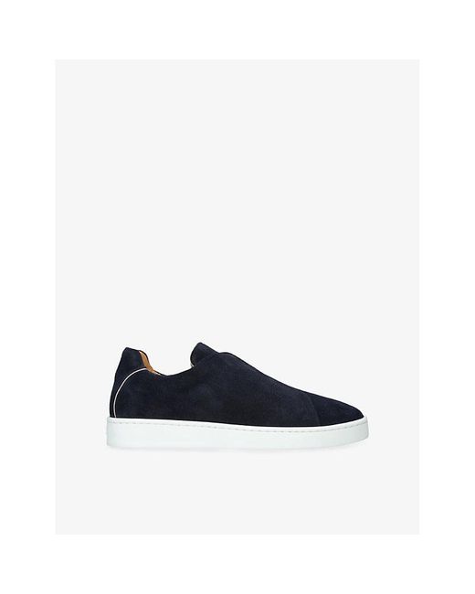 Aurélien Blue Aur3 Suede Trainers for men