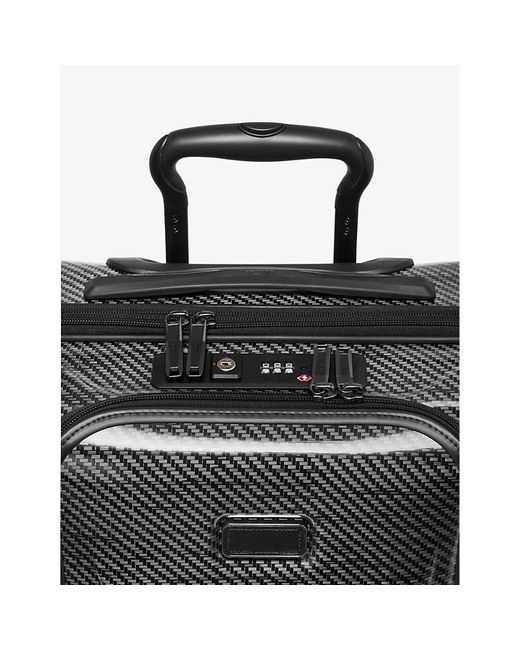 Tumi Continental Expandable Fourwheel Hardshell Carryon Suitcase 55cm in Black Lyst UK
