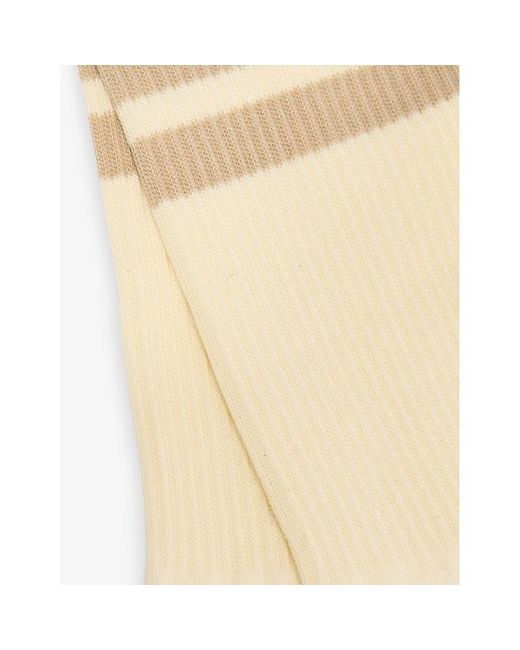 Pantherella Natural Spirit Socks Sports-Lux Cotton-Blend Crew Socks for men