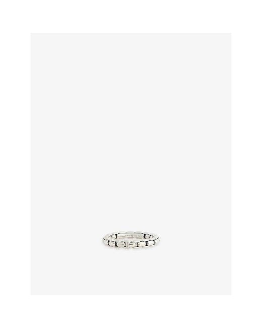 Thomas Sabo White Box-Chain Sterling- Ring for men