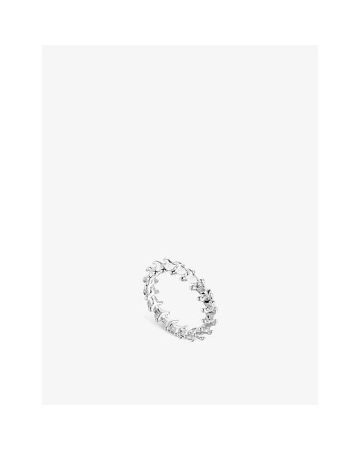 Shaun Leane Metallic Serpent Trace Sterling Band Ring