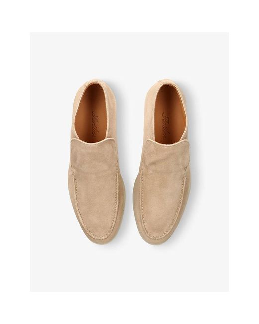 Aurélien Natural City Suede Loafers
