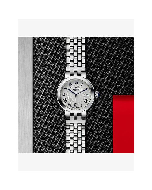 Tudor Metallic Clair De Rose Stainless-Steel Automatic Watch 34Mm for men
