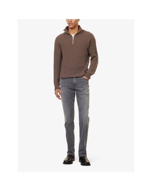 Citizens of Humanity Gray Gage Classic Straight-Leg Stretch-Denim Blend Jeans for men