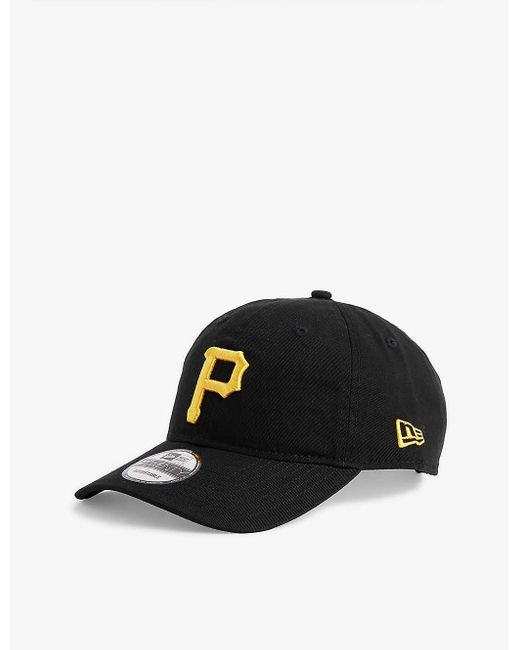 KTZ Black 9twenty Pittsburgh Pirates Cotton-twill Cap for men