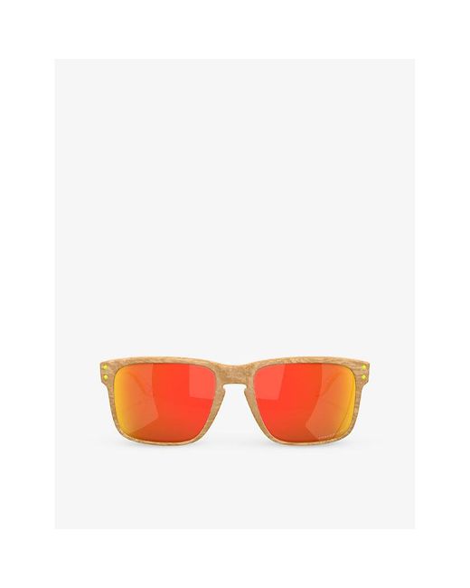 Oakley Orange Oo9102 Holbrook Polarised O Mattertm Sunglasses