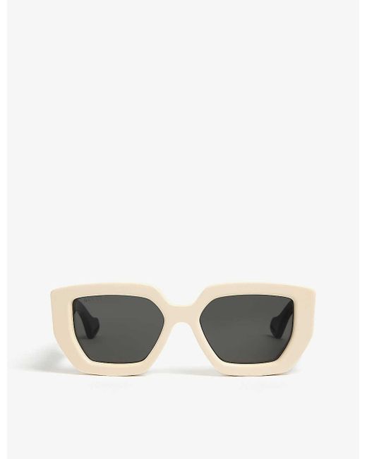 Gucci White GG0630S Sunglasses