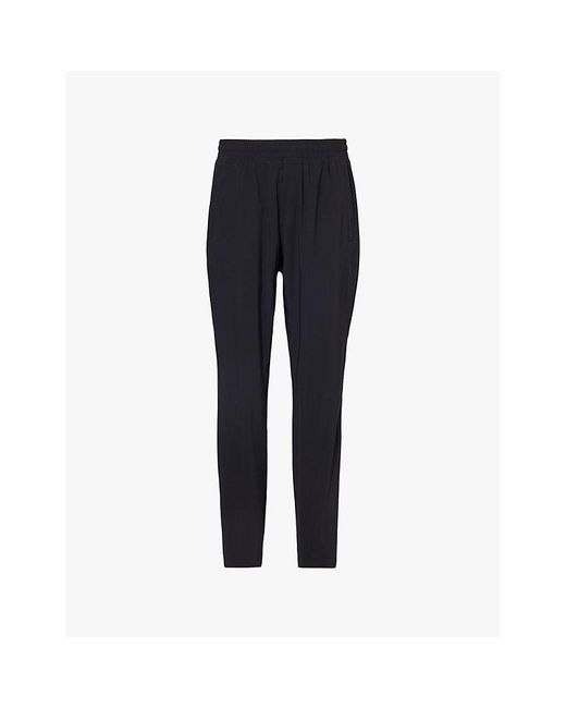 lululemon athletica Blue Pace Breaker Tapered-Leg Mid-Rise Stretch-Woven Trousers for men
