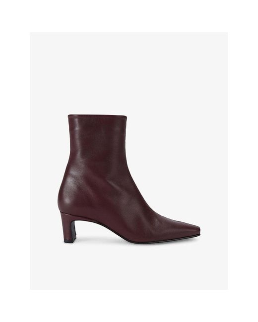 Carvela Kurt Geiger Brown Azzurra Leather Ankle Boots
