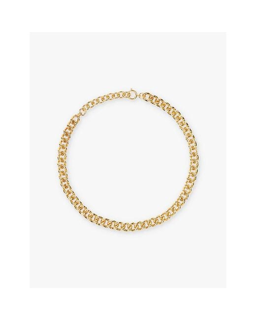 La Maison Du Couturier Metallic Amadeus Gia 18Ct-Plated Brass Necklace