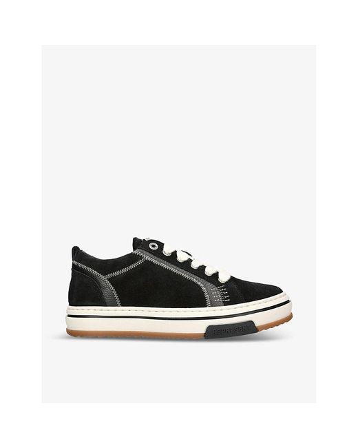 Represent Black Htn Chunky-lace Woven Low-top Trainers for men