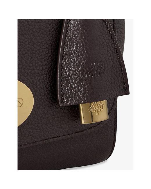 Mulberry Black Lily Small Leather Shoulder Bag