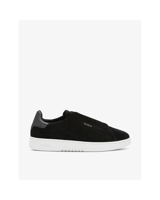 Axel Arigato Black Dice Laceless Suede Low-Top Trainers for men