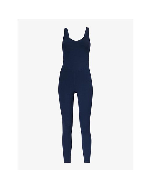 lululemon athletica Blue Align Stretch-woven Jumpsuit