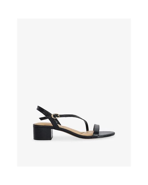 Dune Multicolor Jolene Leather Heeled Sandals
