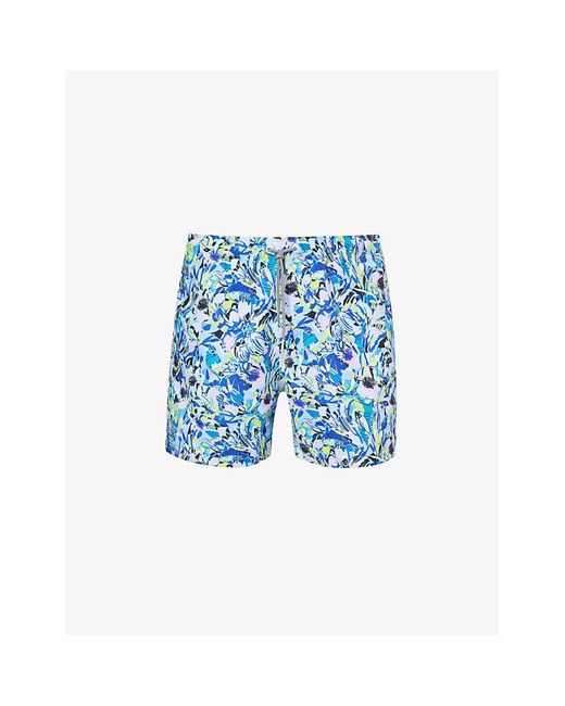 Boardies Blueamelia Graphic-print Recycled-polyester Swim Shorts Xx for men