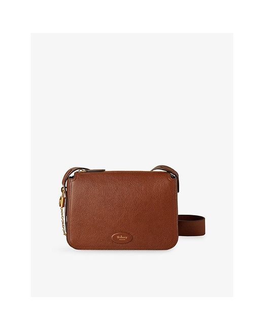 Mulberry Brown Billie Small Leather Cross-Body Bag