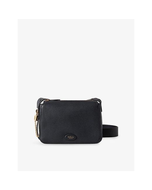 Mulberry Black Billie Small Leather Cross-Body Bag
