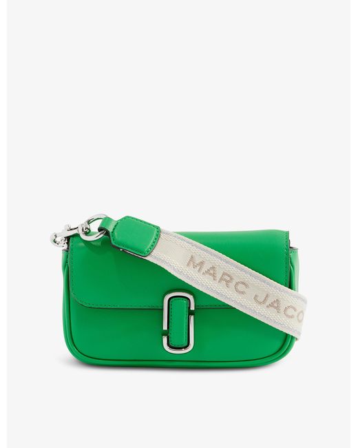 Marc Jacobs The Mini J Leather Cross-body Bag in Green | Lyst UK