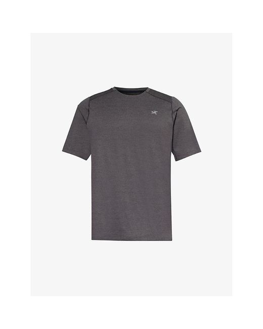 Arc'teryx Gray Cormac Brand-print Regular-fit Woven T-shirt X for men