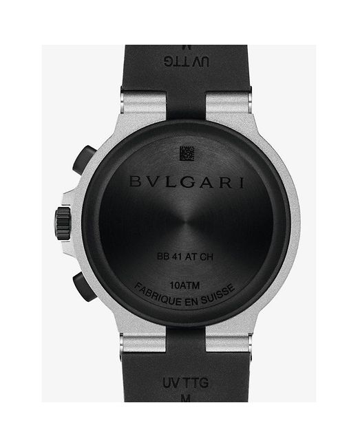 BVLGARI Black Automatic Watch for men