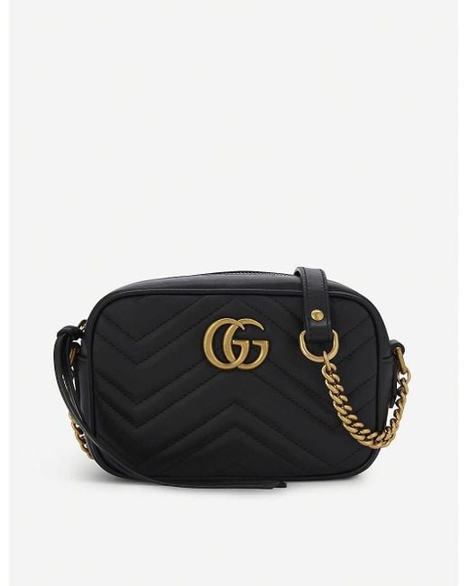 Gucci GG Marmont Mini Quilted Leather 