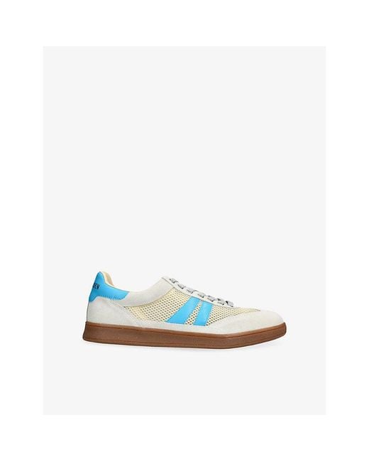 Steve Madden Blue Cassey Mesh Trainers for men