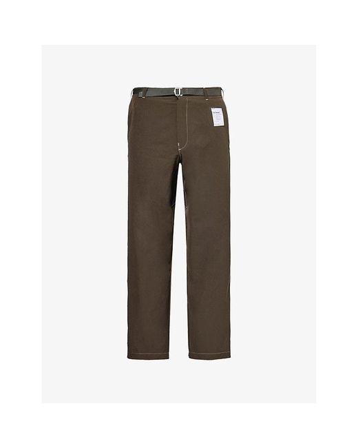 Satisfy Gray Peaceshelltm Wide-leg Stretch-woven Trousers for men
