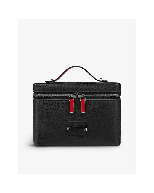 Christian Louboutin Black Kypipouch Small Leather Bag for men