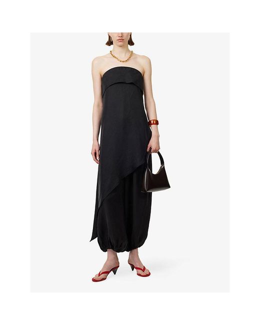 Dissh Black Francis Balloon Woven Trousers