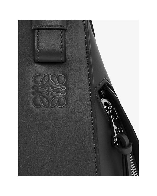 Loewe Black Hammock Compact Leather Shoulder Bag