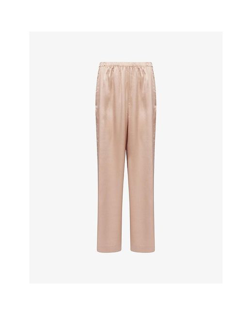 Calvin Klein Natural Satin Sheen Pyjama Trousers