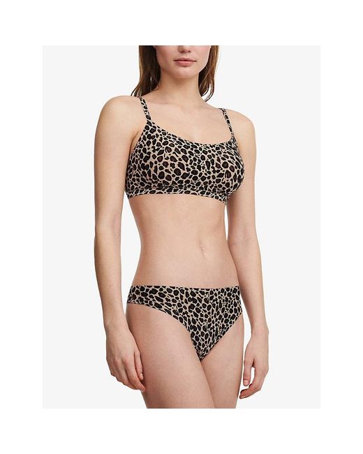 Chantelle Multicolor Soft Stretch Smooth Padded Bralette