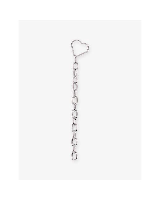 The Kooples White Amelia Bag Charm