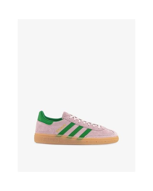 Adidas Green Handball Spezial Suede Trainers