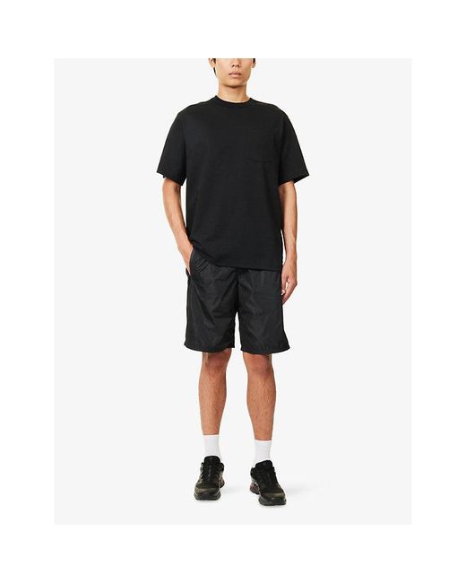 The North Face Black Dome Logo-Print Cotton T-Shirt for men