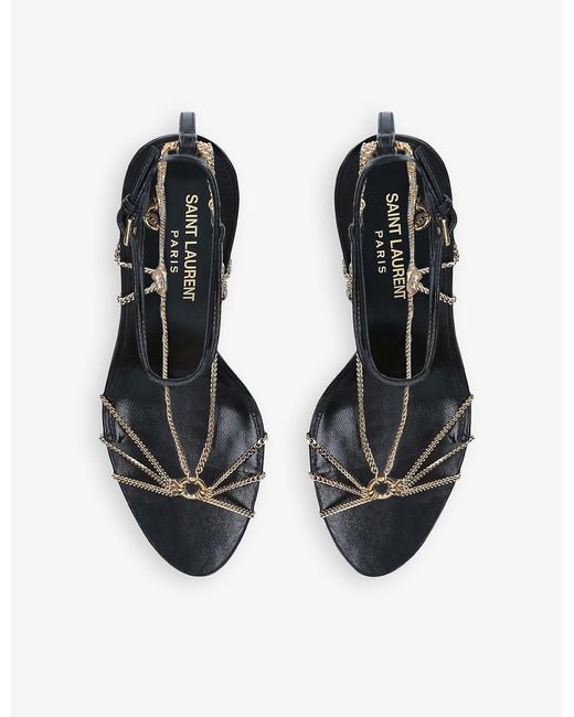 Saint laurent kiki sandals outlet