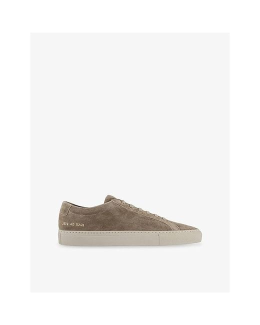 Common Projects Multicolor Achilles Premium Suede Trainers for men